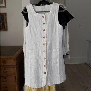 Posse emma linen mini dress